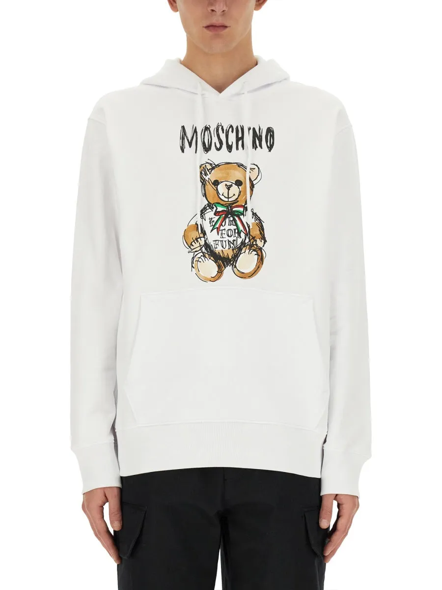 Teddy Print Sweatshirt sold by Wanan Luxury