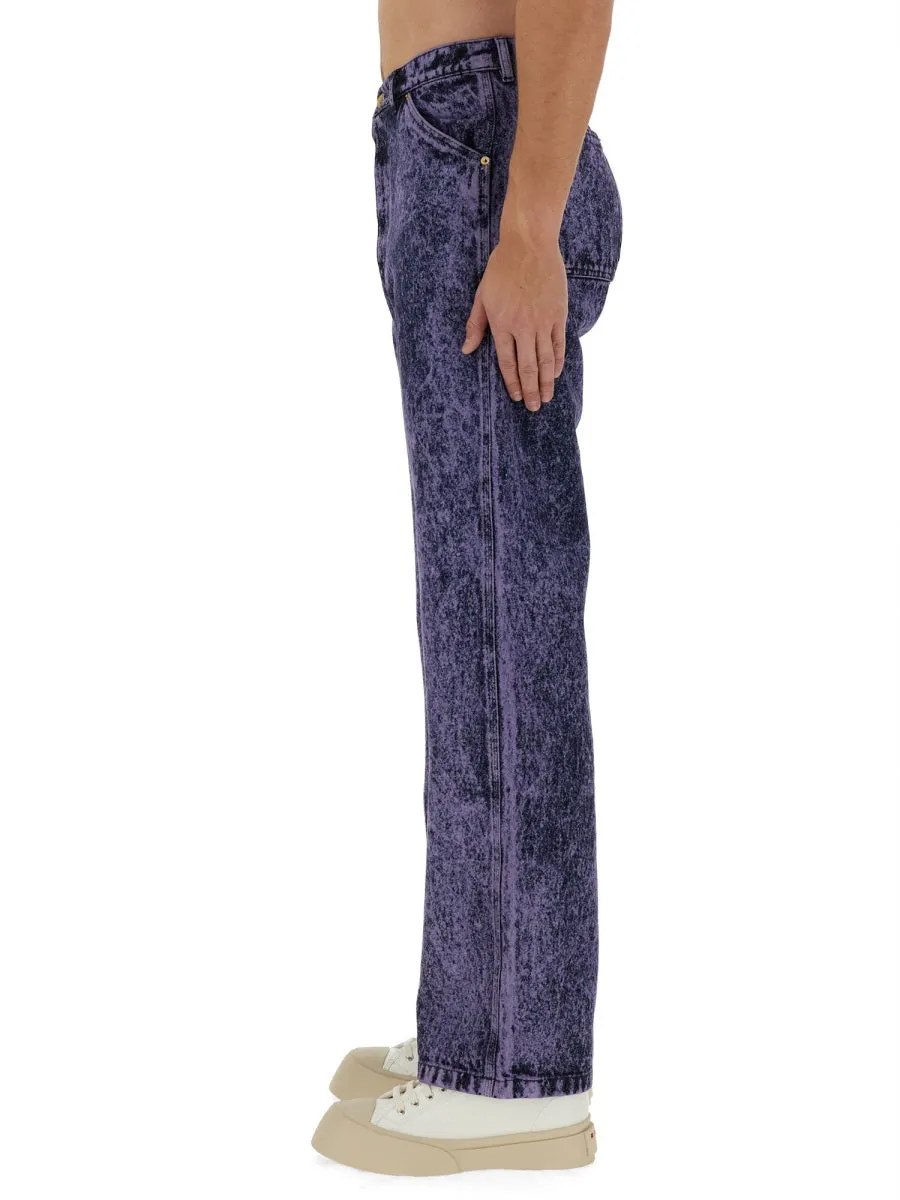 Marbled Effect Jeans sold by Wanan Luxury product image thumbnail 4