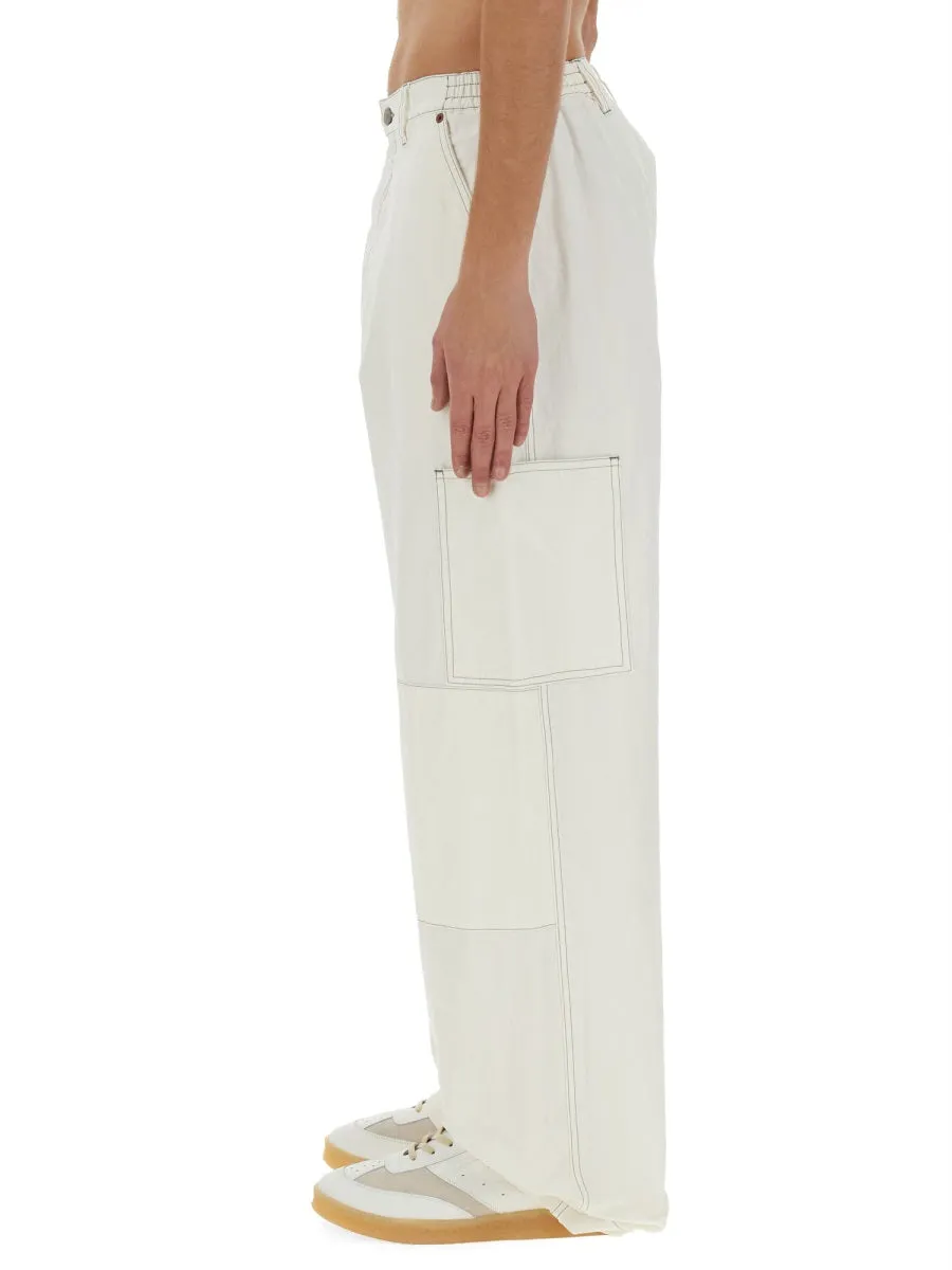 Cotton Canvas Pants sold by Wanan Luxury product image thumbnail 4