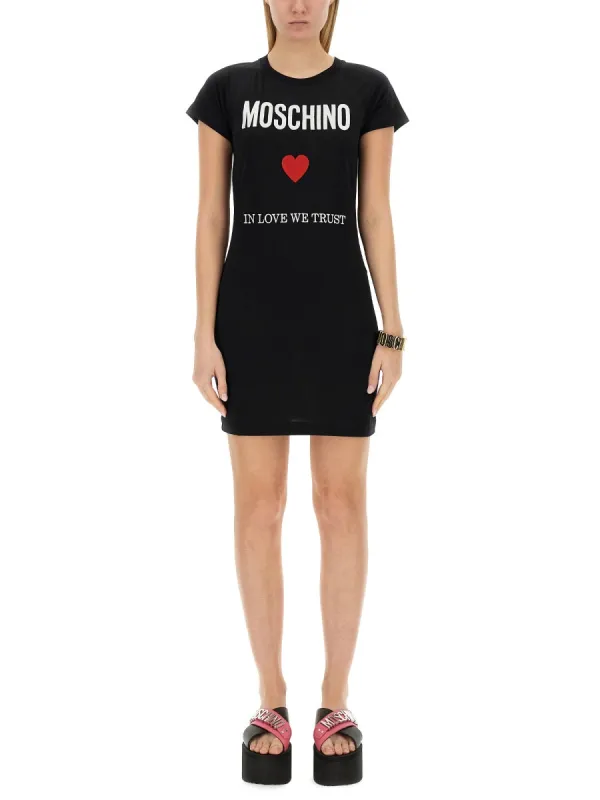 Dress With Logo made by Moschino