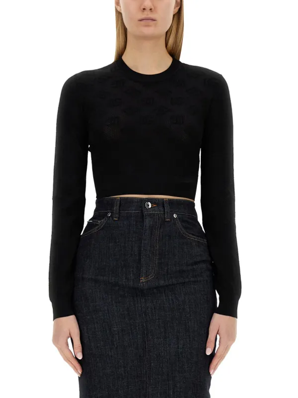 Jacquard Logo Jersey made by Dolce & Gabanna