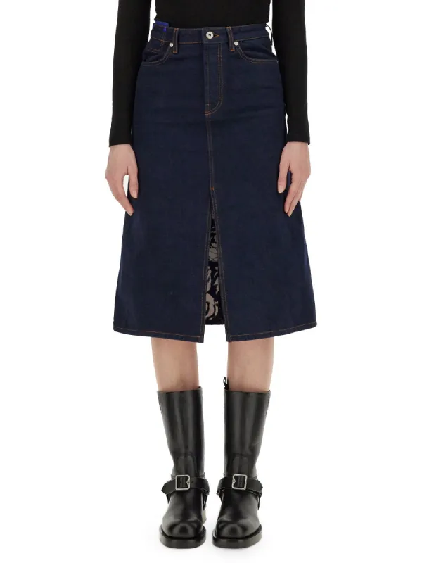 Denim Skirt made by Burberry