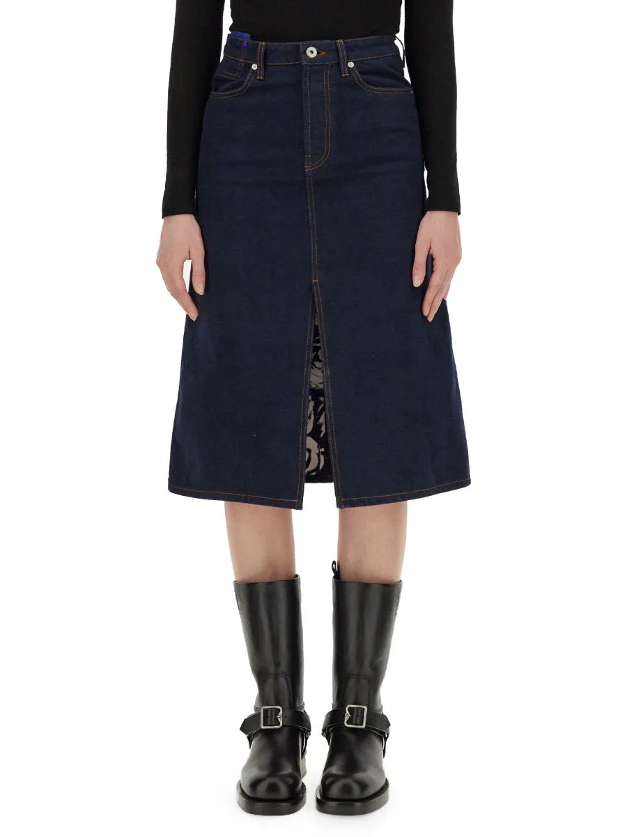 Denim Skirt sold by Wanan Luxury