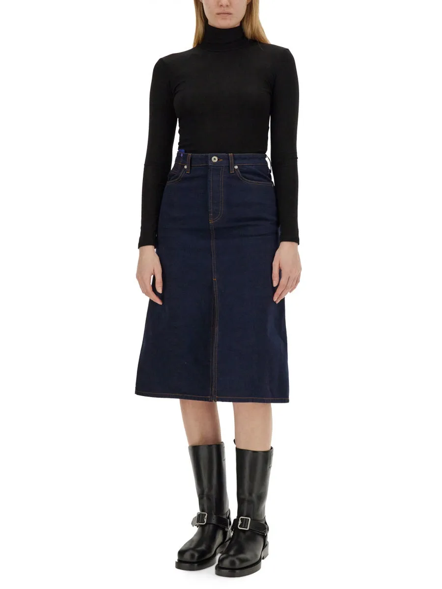 Denim Skirt sold by Wanan Luxury product image thumbnail 2