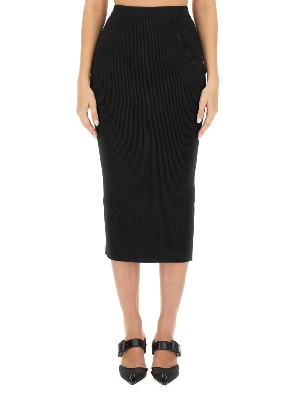 Knit Pencil Skirt sold by Wanan Luxury