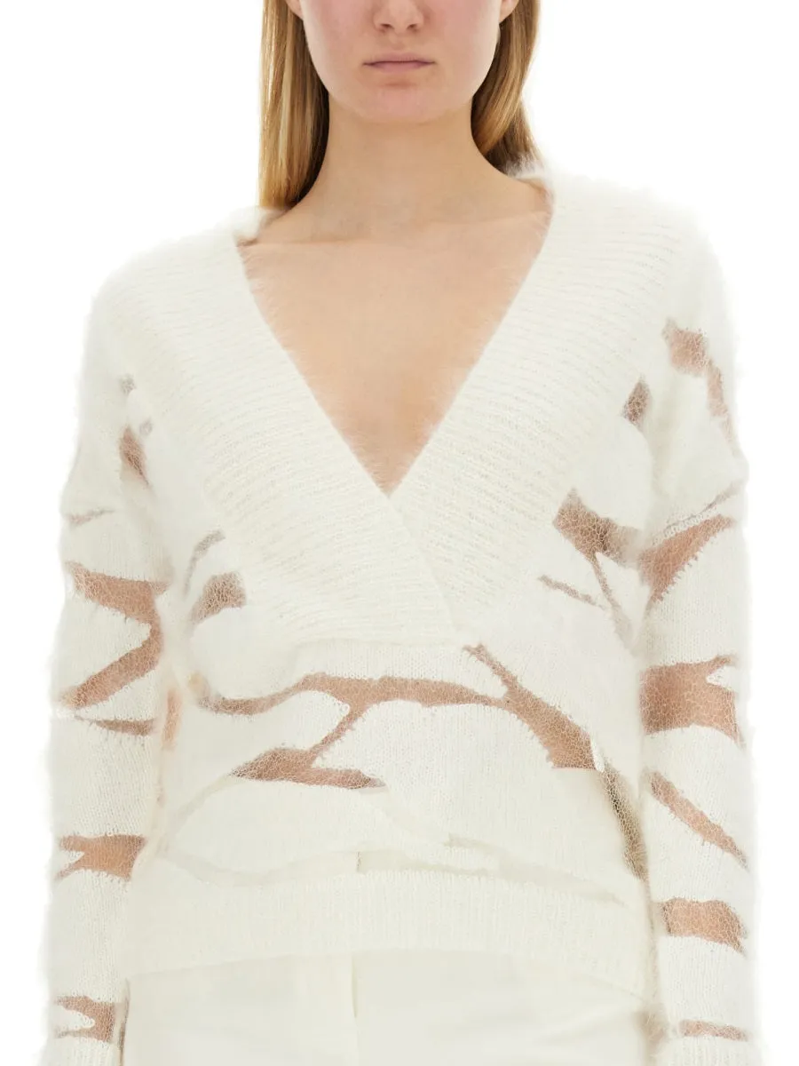 V-Neck Sweater sold by Wanan Luxury product image thumbnail 4