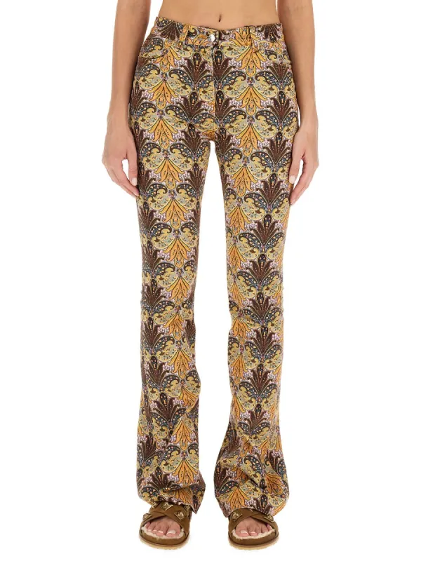 Paisley Print Jeans made by Etro