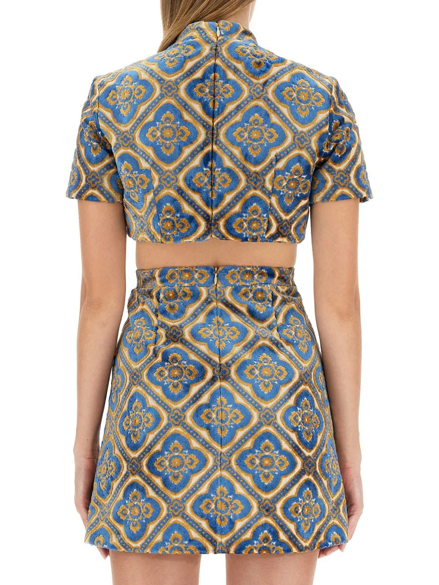 Top Cropped sold by Wanan Luxury product image thumbnail 4