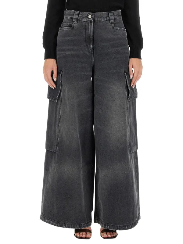 Wide Parachute Jeans sold by Wanan Luxury