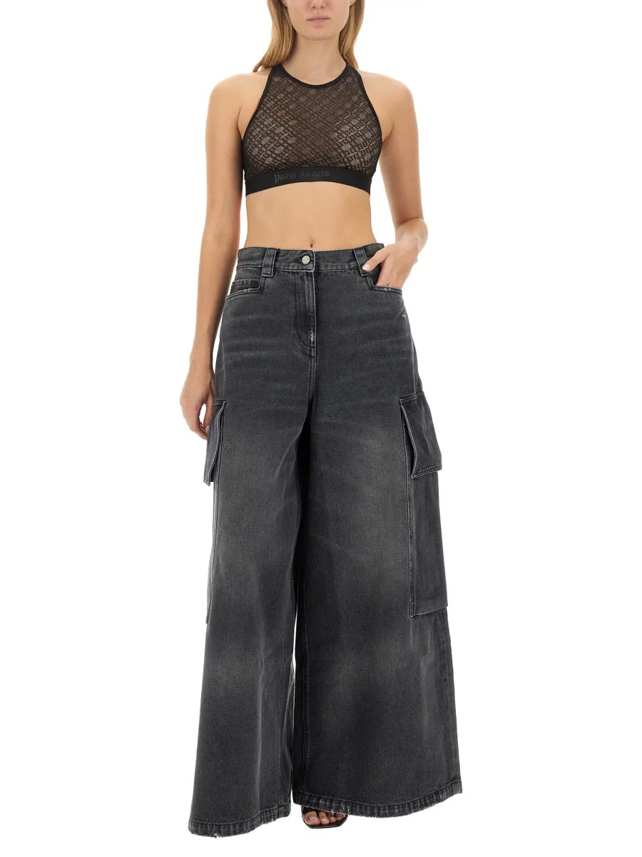 Wide Parachute Jeans sold by Wanan Luxury product image thumbnail 2