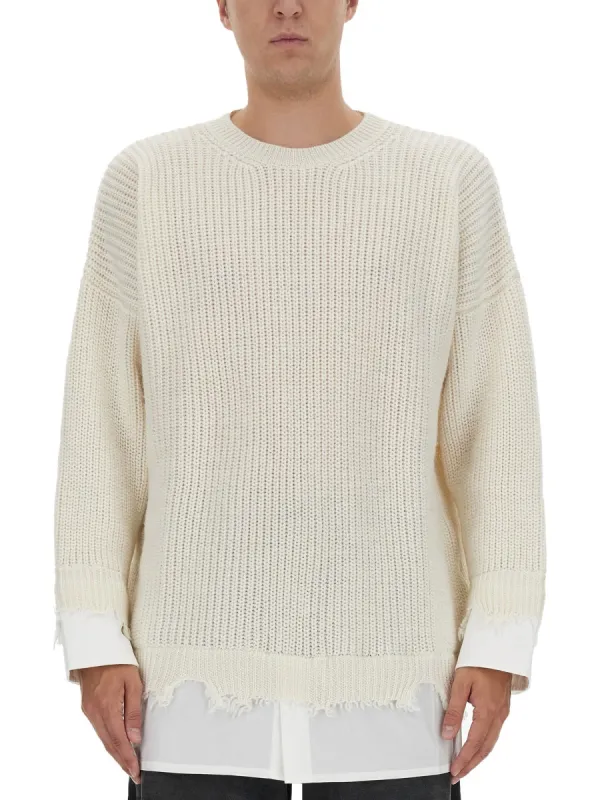 Shirt Bottom Sweater made by Maison Margiela