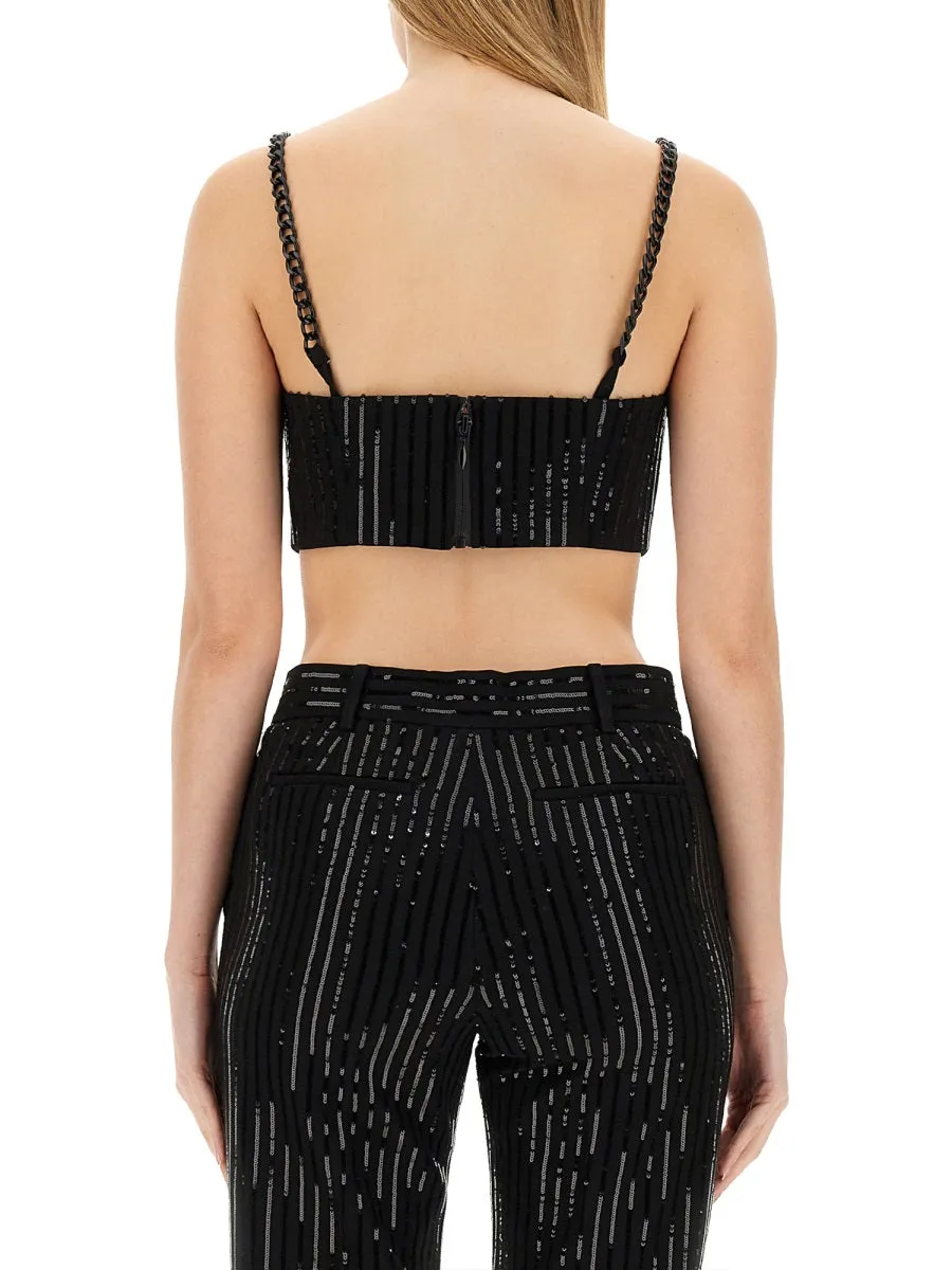 Crepe Bustier Top sold by Wanan Luxury product image thumbnail 3