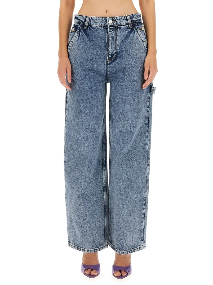 Jeans Wide Leg sold by Wanan Luxury