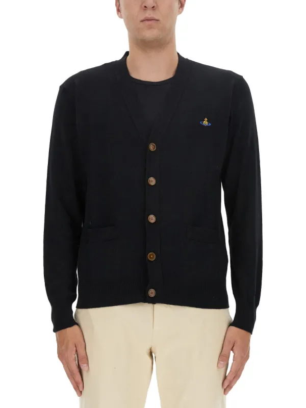 Cardigan With Logo made by Vivienne Westwood