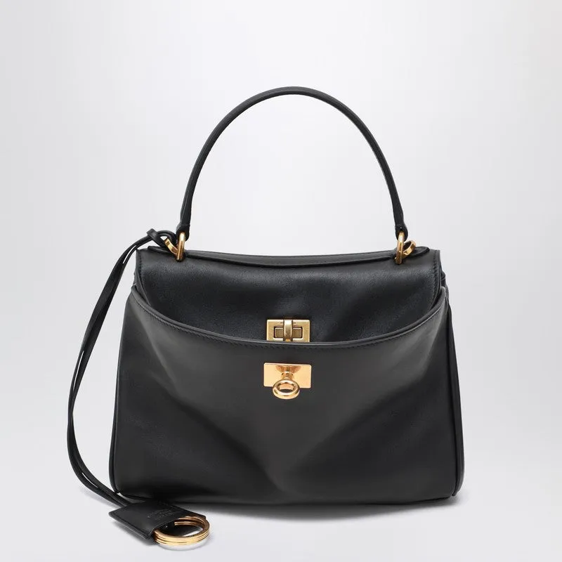 Black Calfskin Rodeo Mini Bag sold by Wanan Luxury