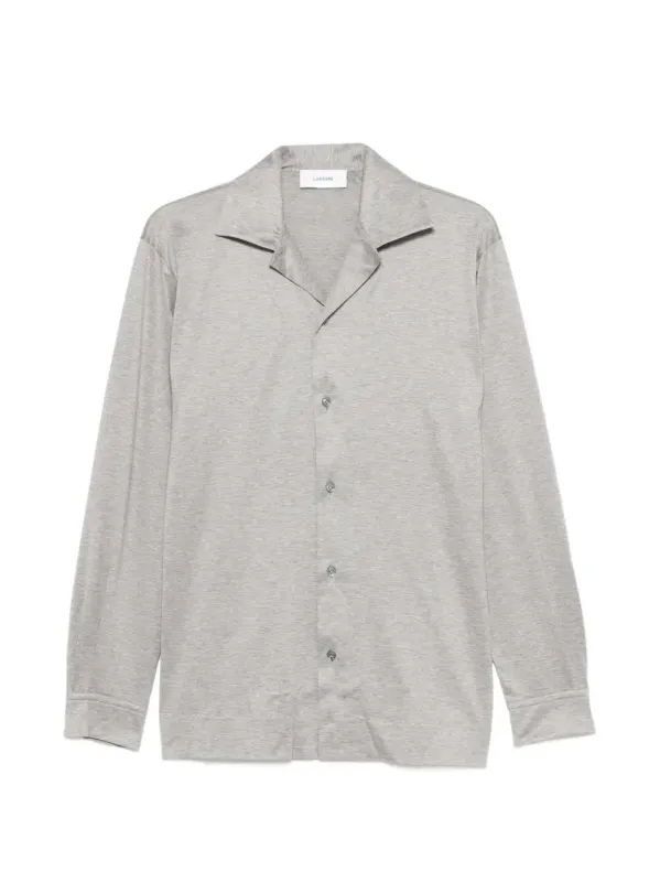 Long-Sleeved Button-Up Shirt sold by Wanan Luxury