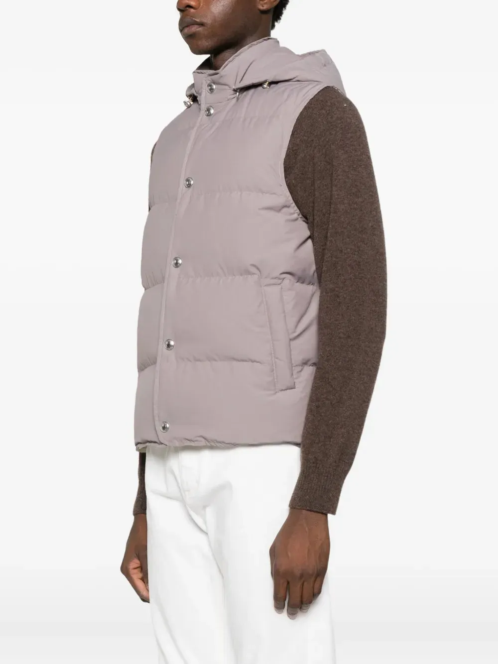 Hooded Vest sold by Wanan Luxury product image thumbnail 3