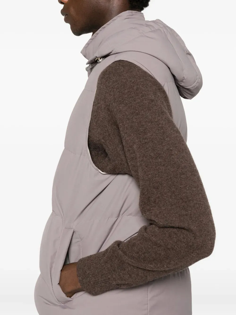Hooded Vest sold by Wanan Luxury product image thumbnail 5