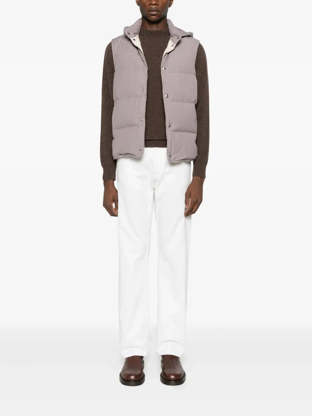 Hooded Vest sold by Wanan Luxury product image thumbnail 2