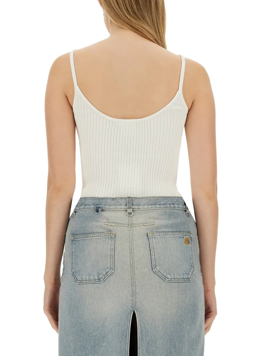 "Reedition" Knit Tank Top sold by Wanan Luxury product image thumbnail 3