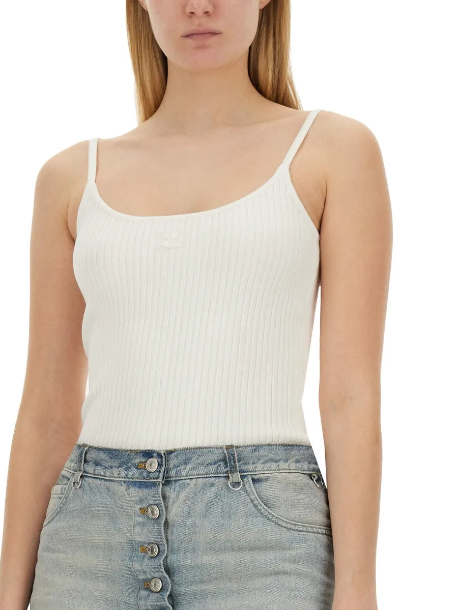 "Reedition" Knit Tank Top sold by Wanan Luxury product image thumbnail 4