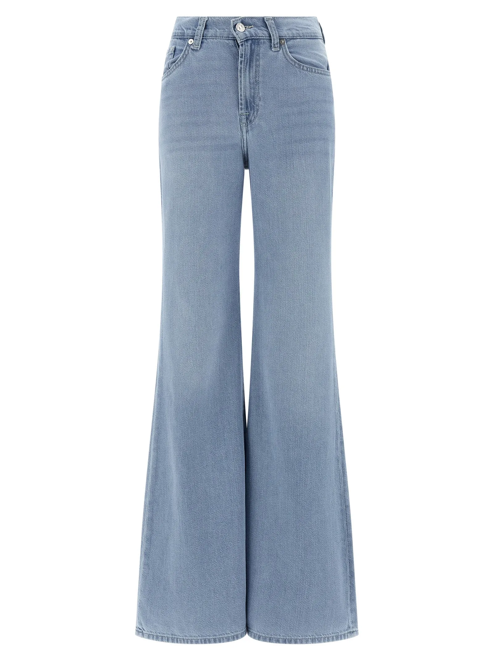 Retro Flare Hana Jeans Light Blue sold by Wanan Luxury