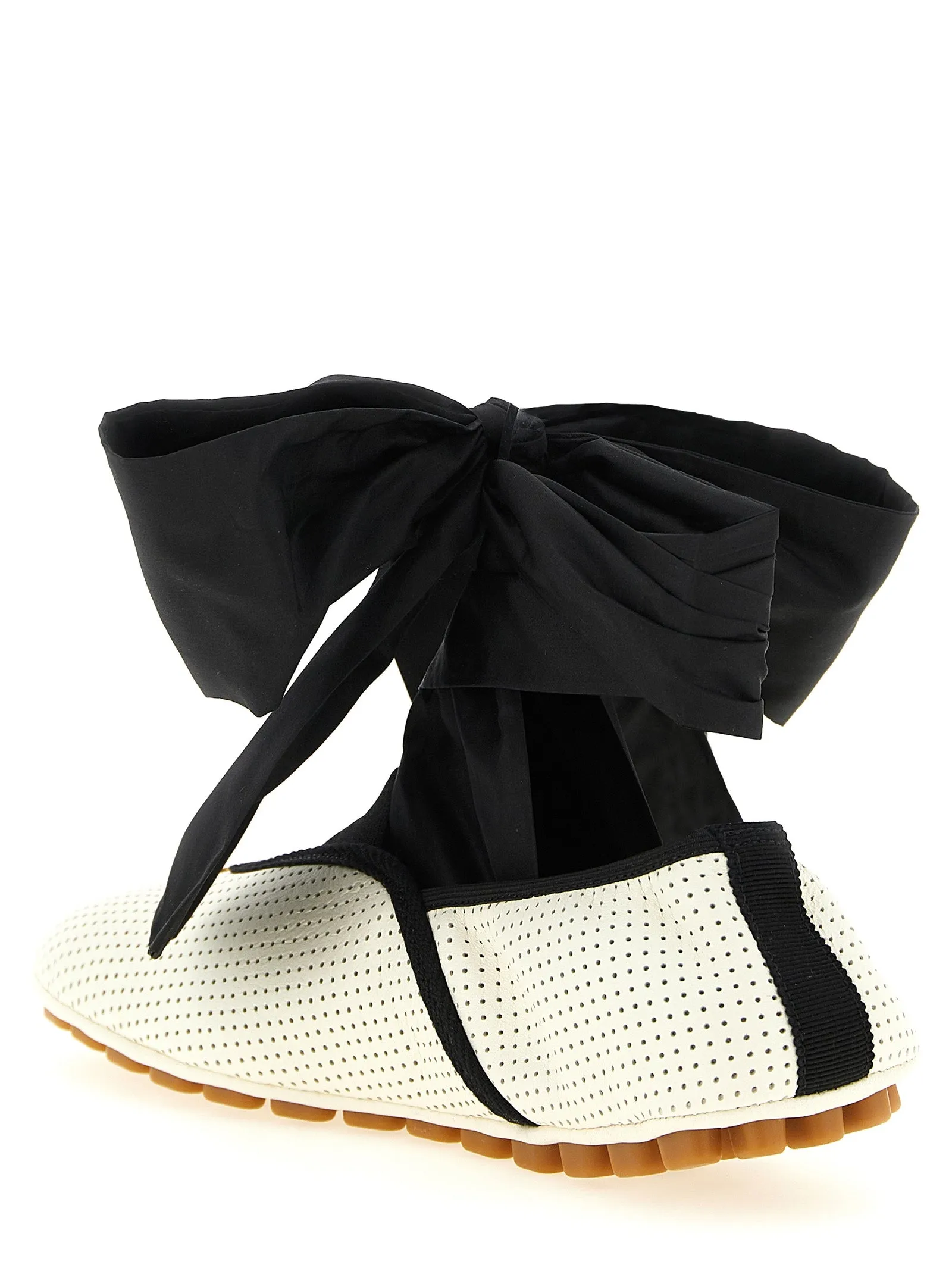 Rythmika Flat Shoes White/Black sold by Wanan Luxury product image thumbnail 3
