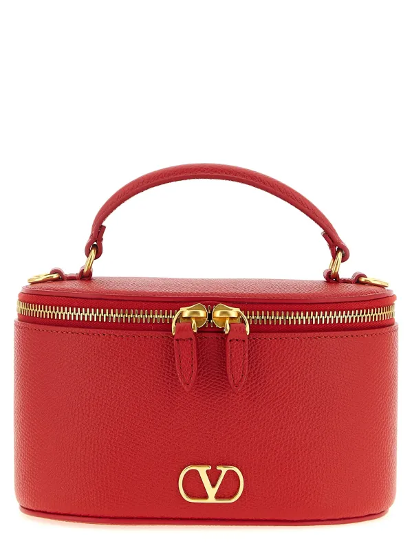 Valentino Garavani Vlogo Signature Mini Crossbody Bag Crossbody Bags Red sold by Wanan Luxury