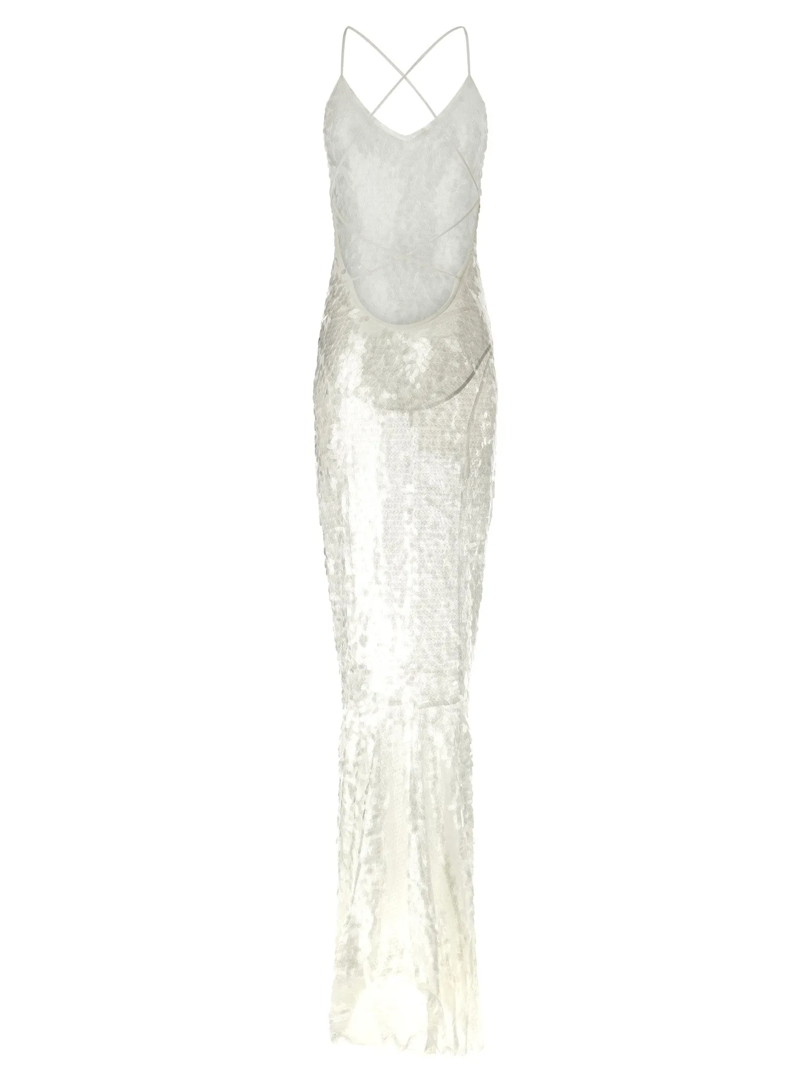 Fara Dresses White sold by Wanan Luxury product image thumbnail 2
