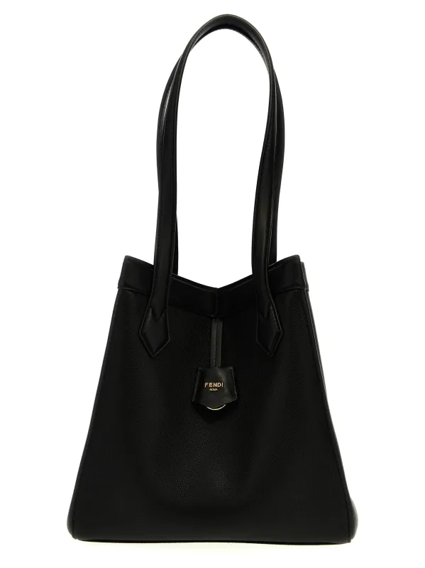 Fendi Origami Medium Tote Bag Black made by Fendi