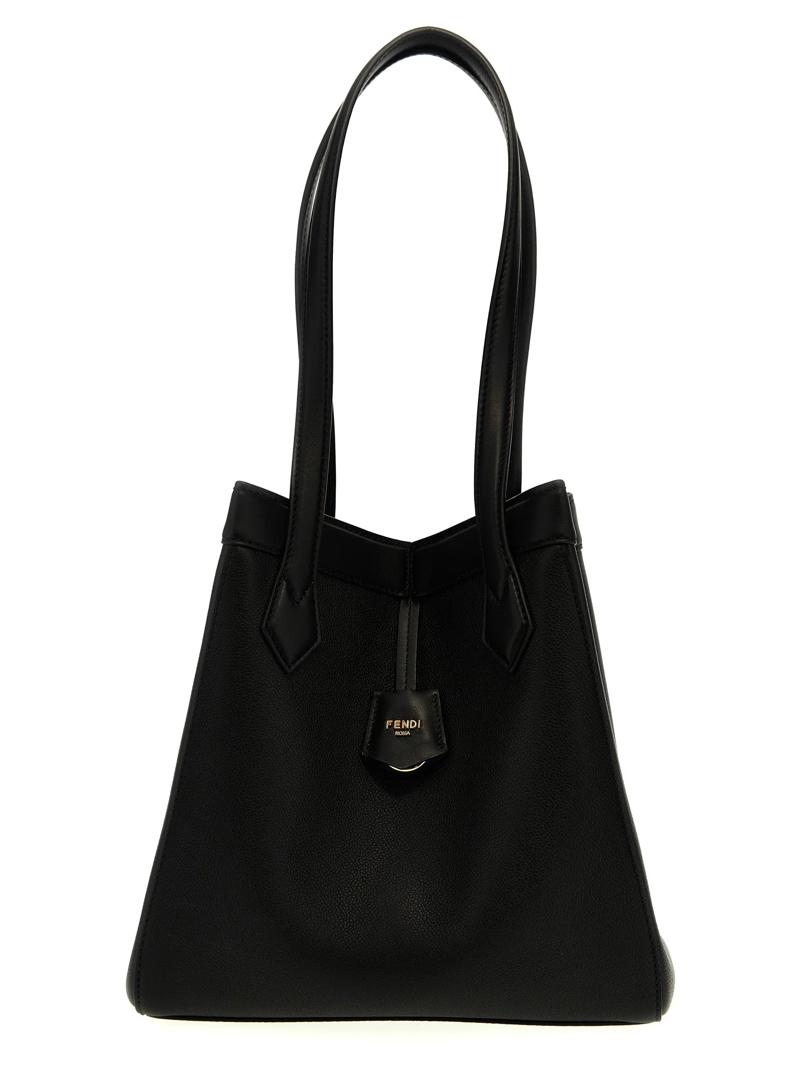 Fendi Origami Medium Tote Bag Black sold by Wanan Luxury