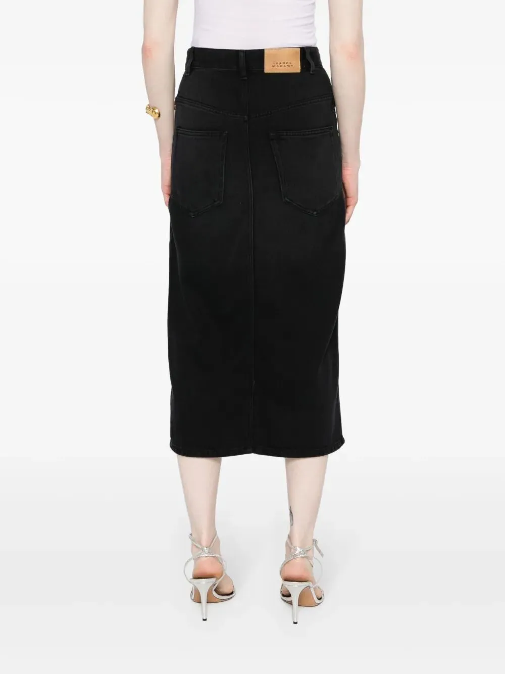 Tilauria Fine Denim Midi Skirt sold by Wanan Luxury product image thumbnail 3