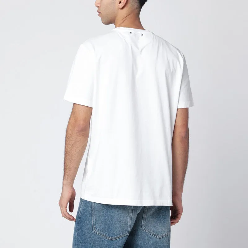 White Cotton T-Shirt sold by Wanan Luxury product image thumbnail 2
