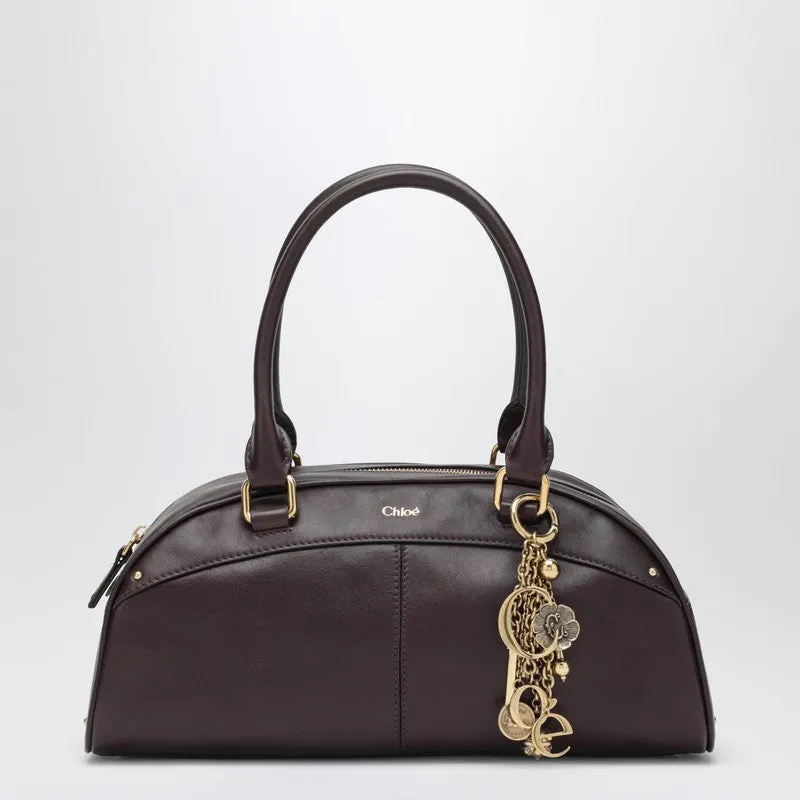 Plum Bowling Bag made by Chloe