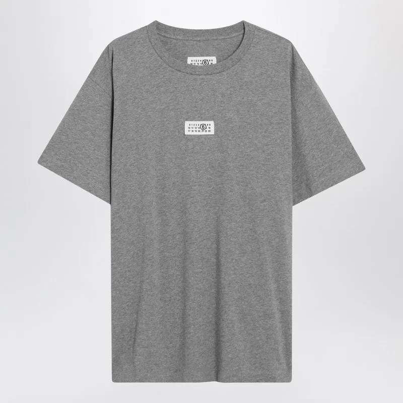 Light Grey T-Shirt With Numeric Signature Patch sold by Wanan Luxury