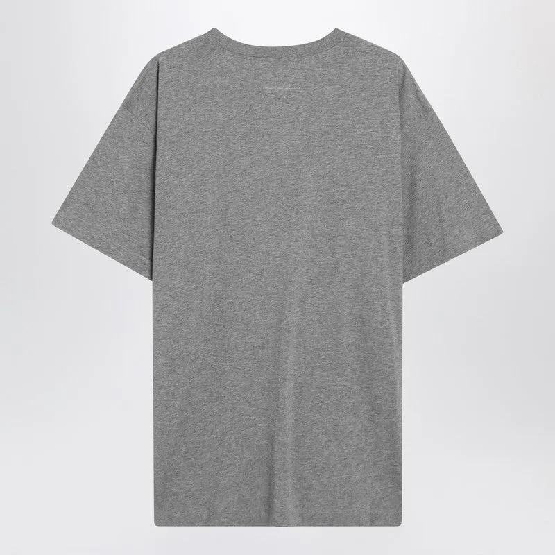 Light Grey T-Shirt With Numeric Signature Patch sold by Wanan Luxury product image thumbnail 2