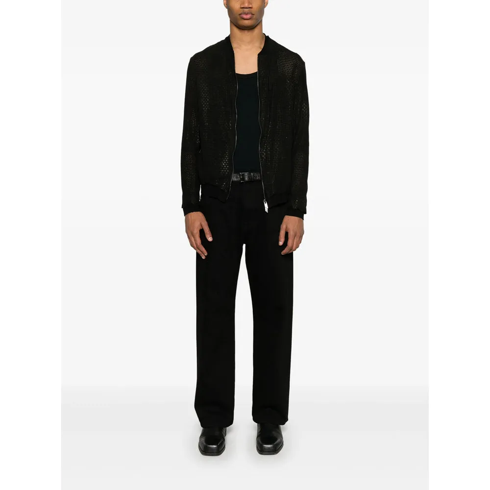 Leather Outerwears Black sold by Wanan Luxury product image thumbnail 5