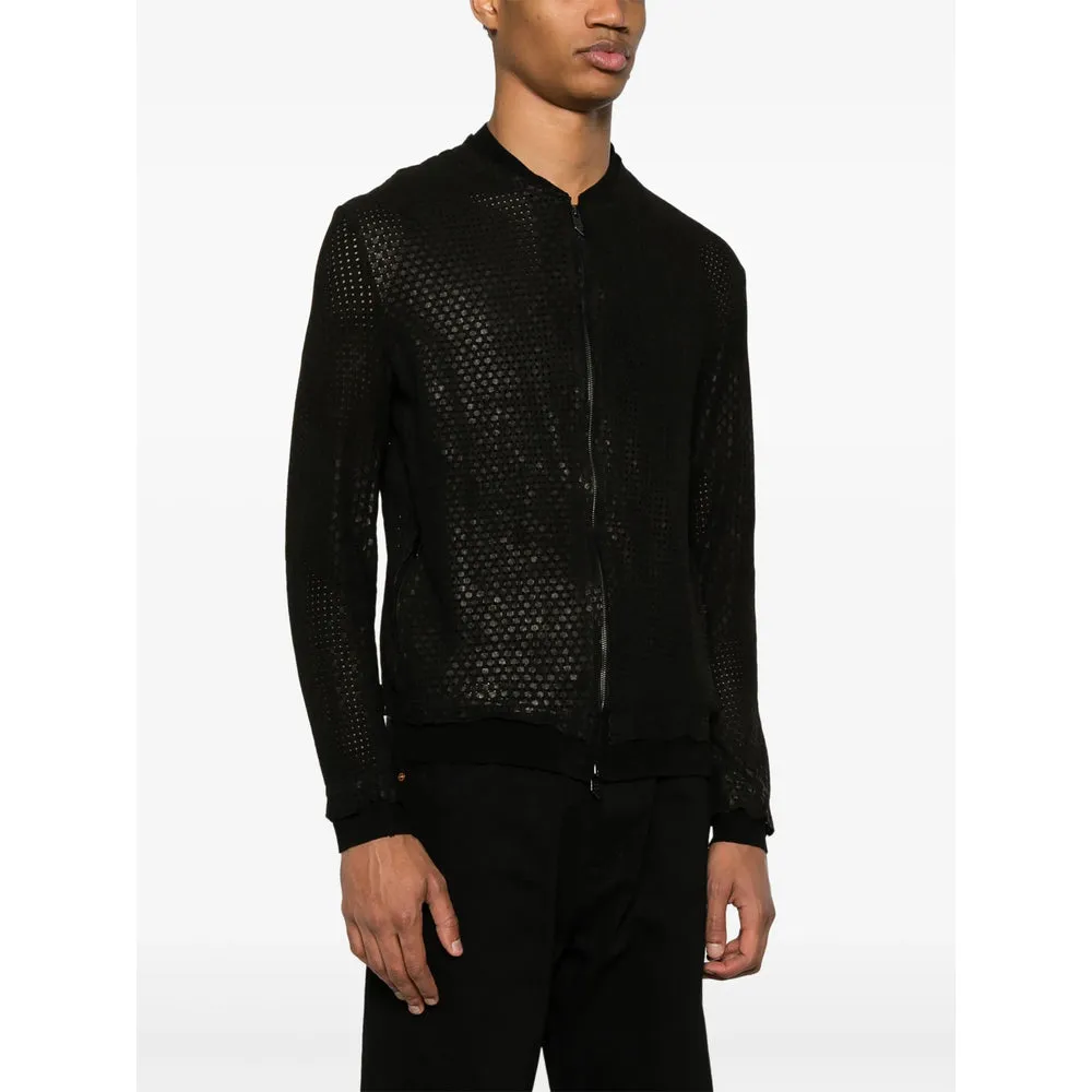 Leather Outerwears Black sold by Wanan Luxury product image thumbnail 2