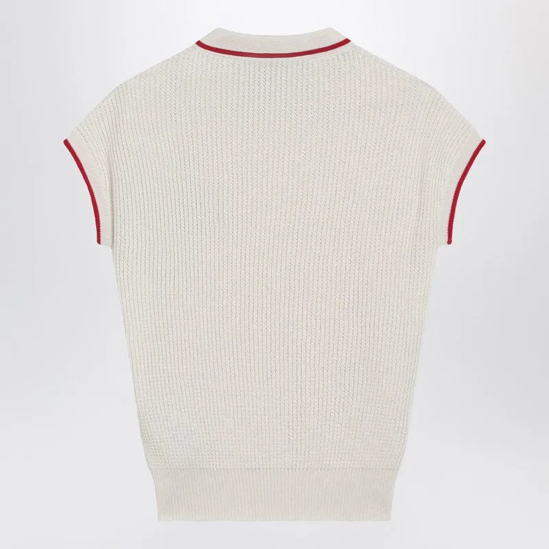 Chez Valentino Cotton Top sold by Wanan Luxury product image thumbnail 2