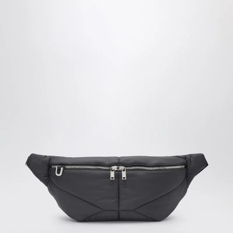 Quilted Belt Bag In Black made by Wanan Luxury