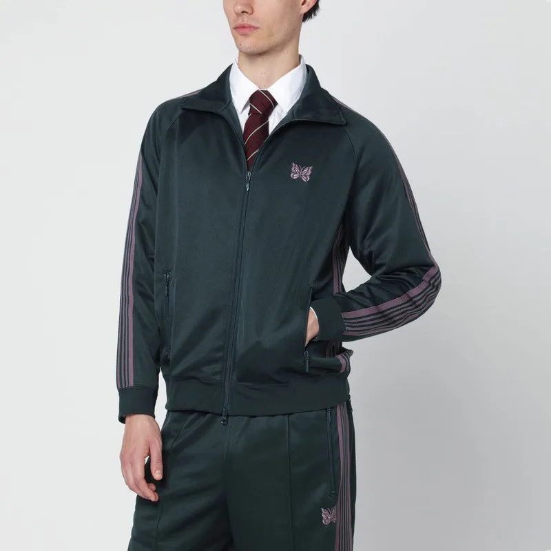 Green/Purple Zip Track Jacket sold by Wanan Luxury