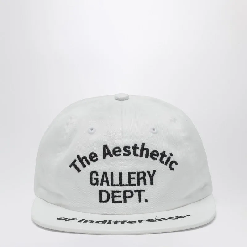 White Baseball Cap With Logo Embroidery sold by Wanan Luxury