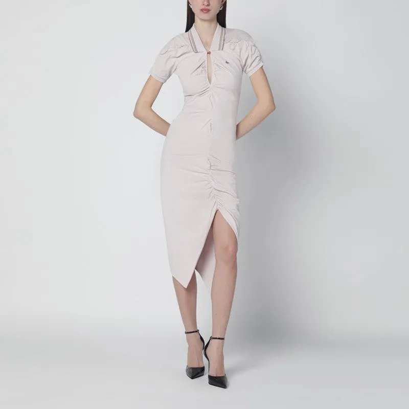Ash Lilac Pulling Dress sold by Wanan Luxury
