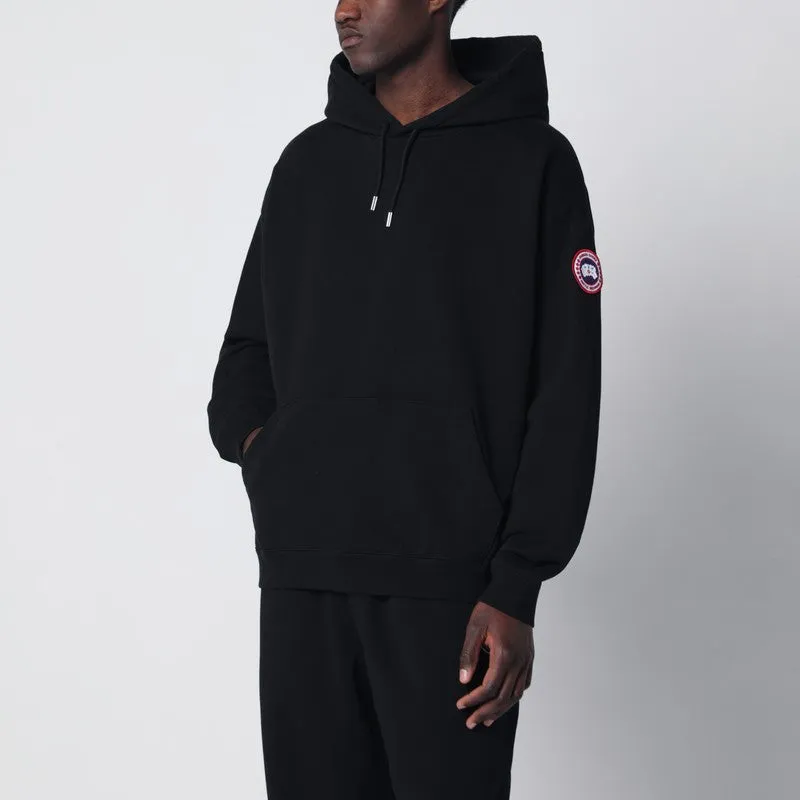 Black Hooded Sweatshirt made by Canada Goose