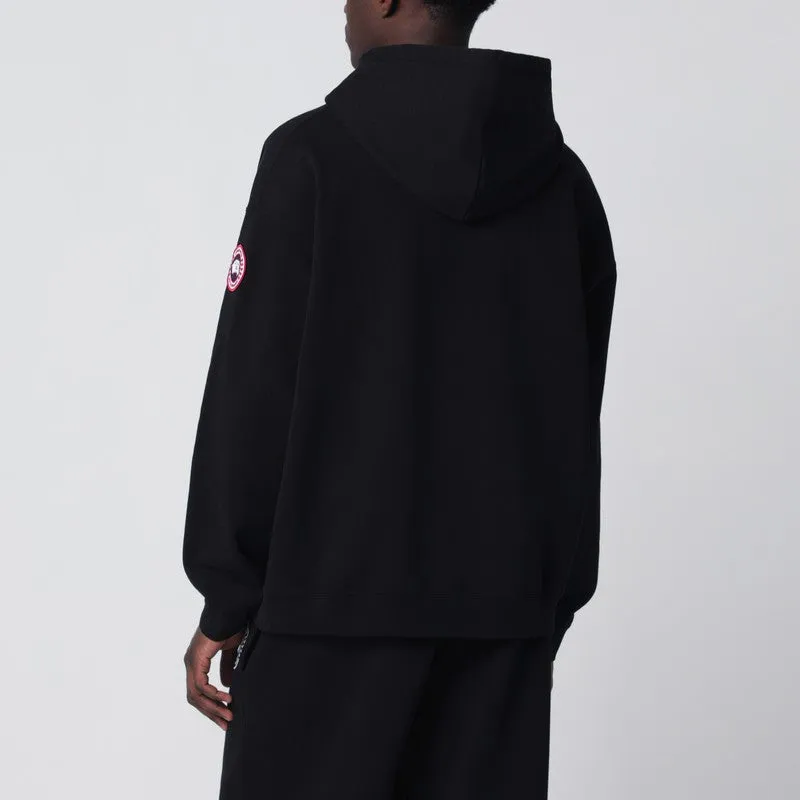 Black Hooded Sweatshirt sold by Wanan Luxury product image thumbnail 2