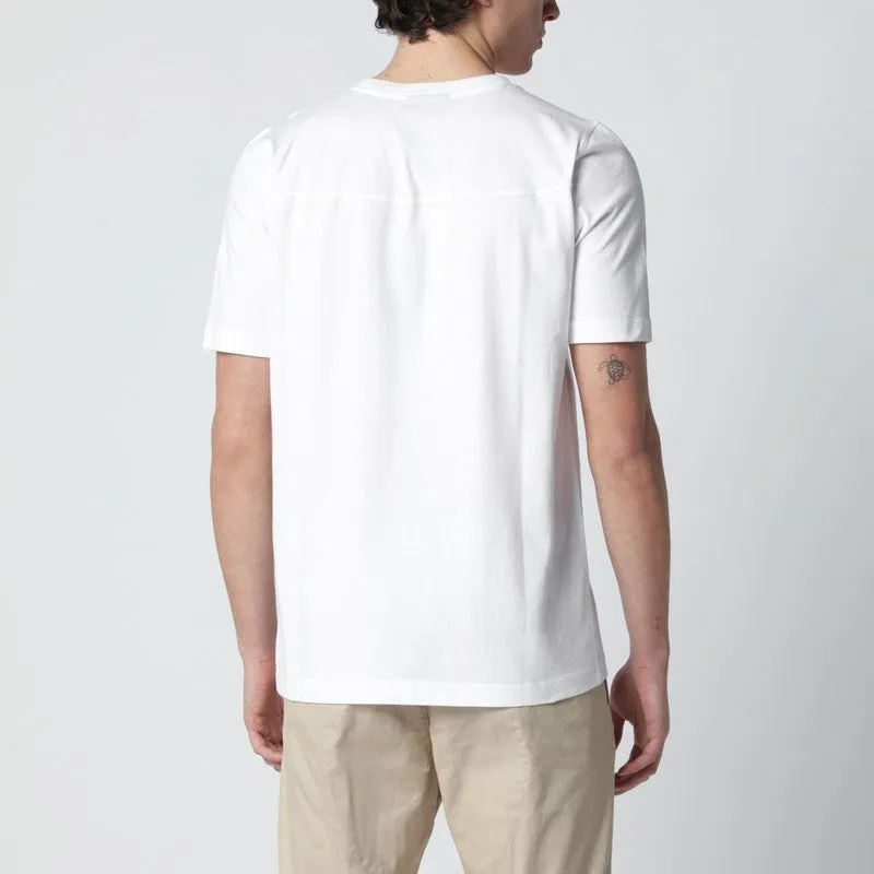White T-Shirt With Logo Embroidery sold by Wanan Luxury product image thumbnail 2