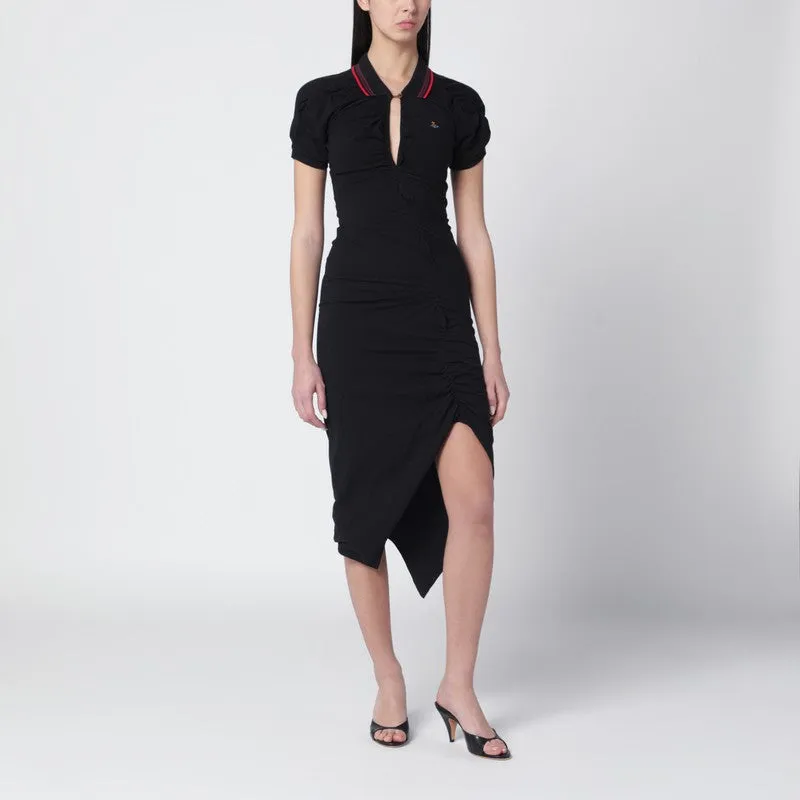 Black Pulling Dress sold by Wanan Luxury