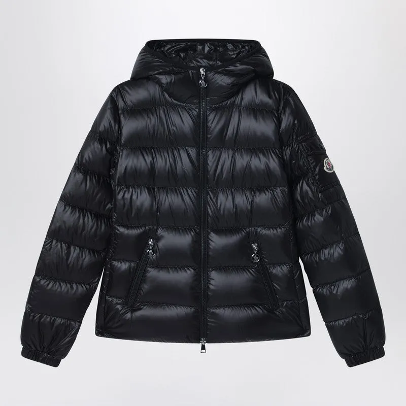 Glesse Short Hooded Down Jacket Black sold by Wanan Luxury