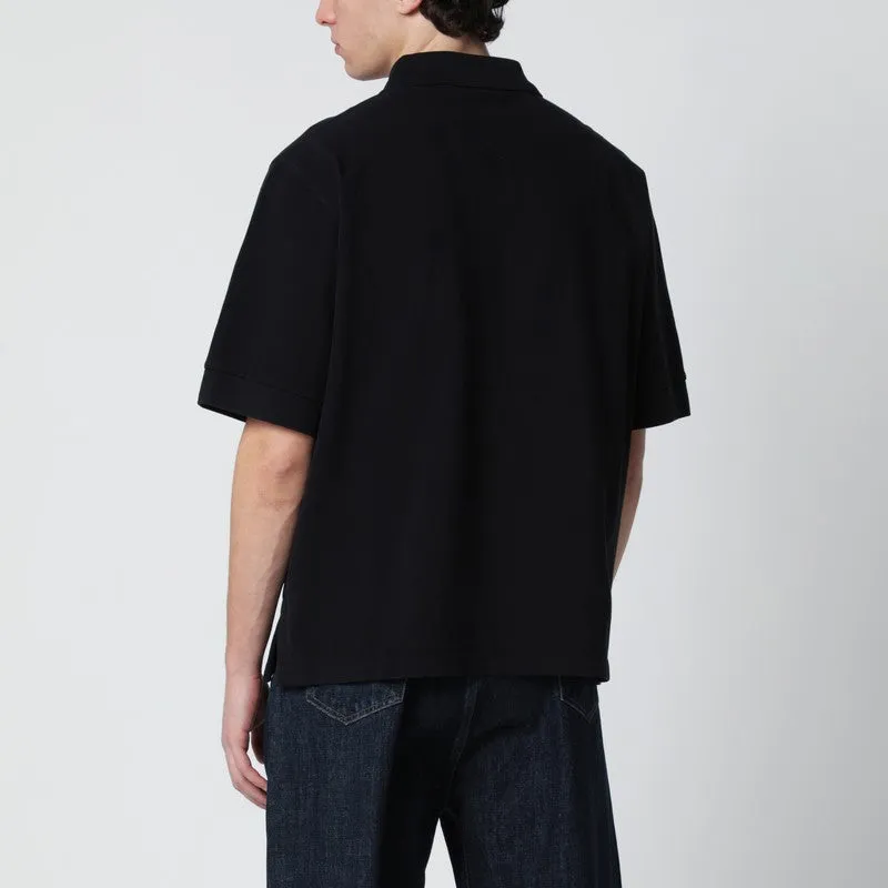 Balaton Polo Black In Cotton Piqué sold by Wanan Luxury product image thumbnail 2