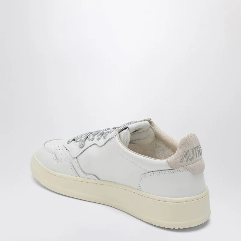 Medalist Low Sneakers In White/Beige Suede sold by Wanan Luxury product image thumbnail 2
